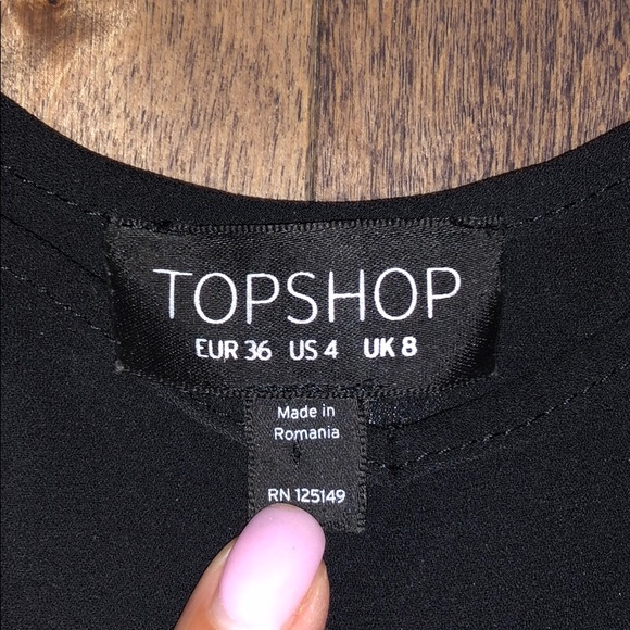 Topshop black cami ! - Picture 2 of 2